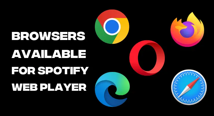 Browsers available for Web Player