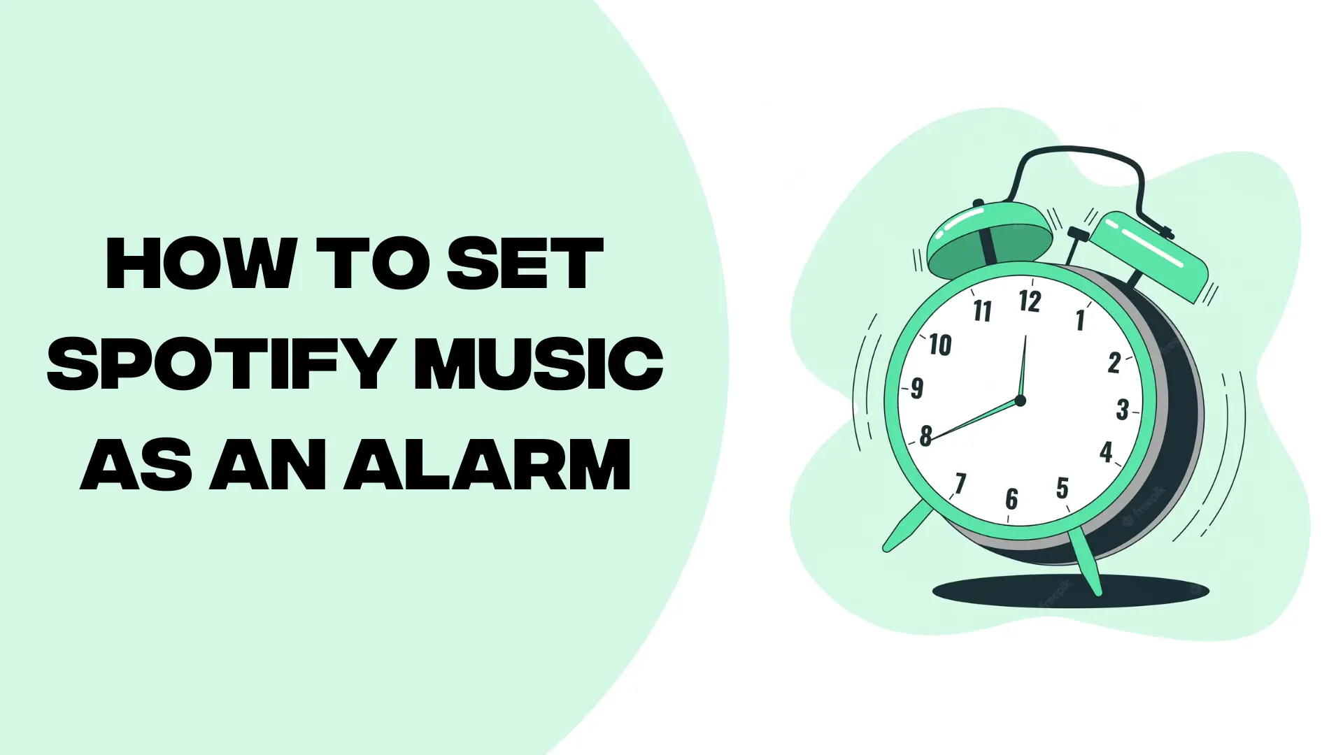 How to set Spotify music as an Alarm
